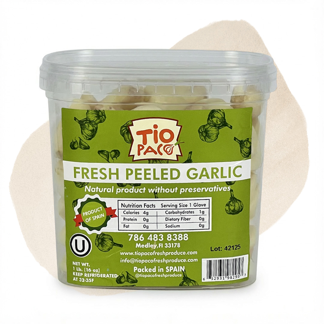 FRESH PEELED GARLIC