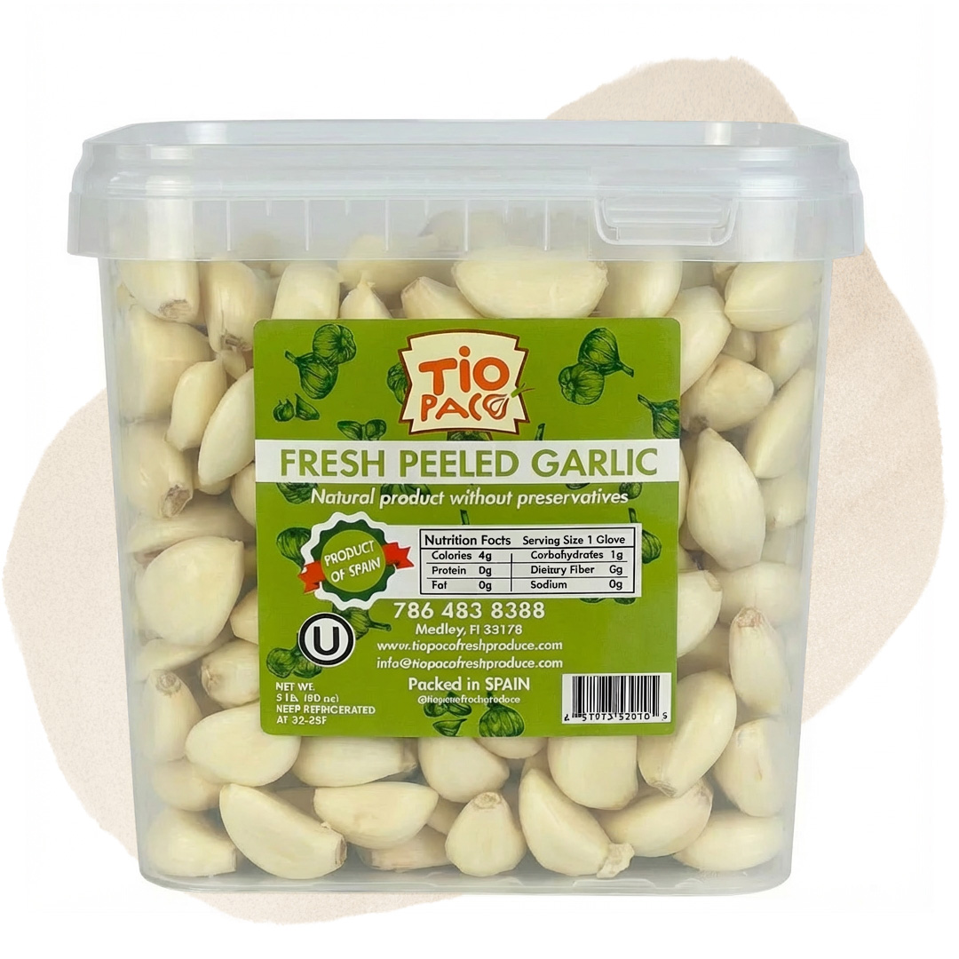 FRESH PEELED GARLIC
